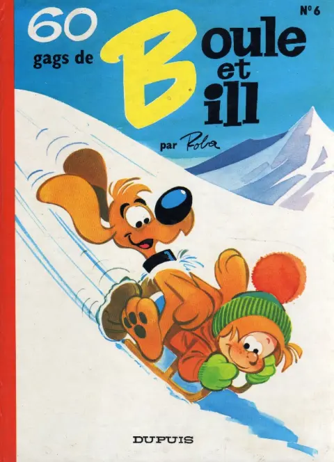 Couverture de l'album Boule & Bill Tome 6 60 gags de Boule et Bill