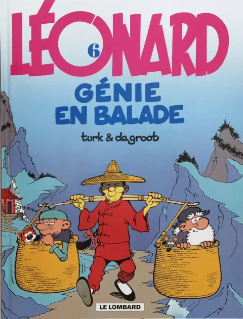 Couverture de l'album Léonard Tome 6 Génie en balade