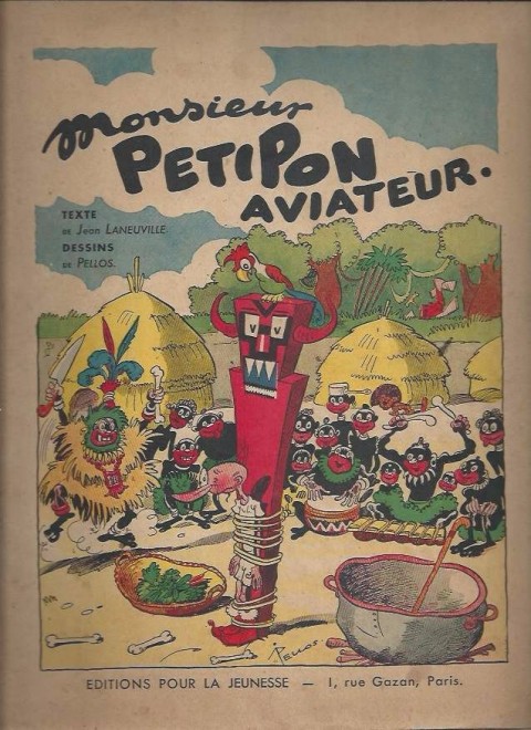 Couverture de l'album Monsieur Petipon aviateur Monsieur Petitpon aviateur
