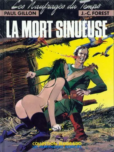 Couverture de l'album Les Naufragés du temps Tome 2 La mort sinueuse