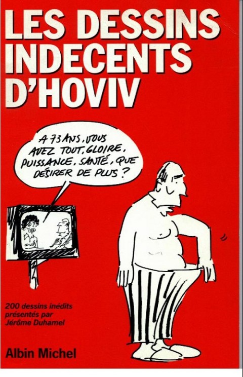 Couverture de l'album Les dessins indécents d'Hoviv
