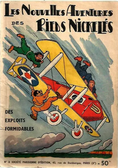 Couverture de l'album Les Pieds Nickelés Tome 2 Des exploits formidables