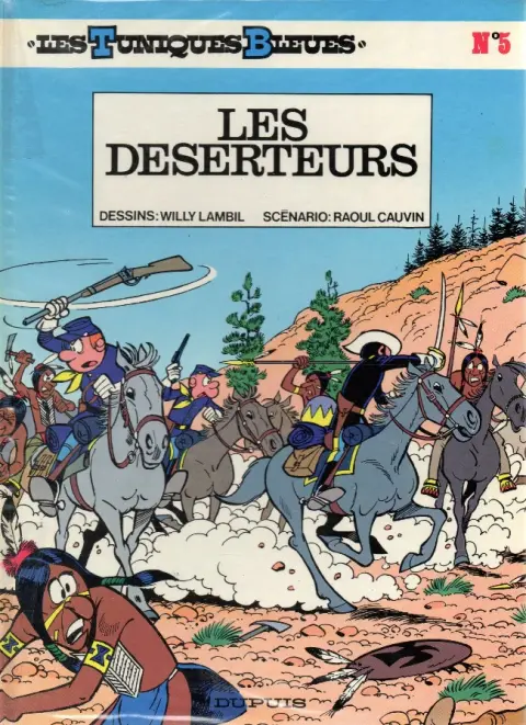 Couverture de l'album Les Tuniques Bleues Tome 5 Les déserteurs