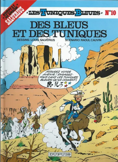 Couverture de l'album Les Tuniques Bleues Tome 10 Des bleus et des tuniques