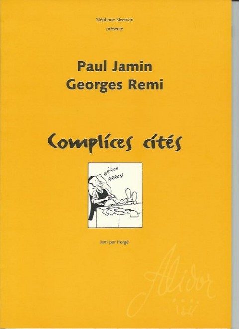 Couverture de l'album Paul Jamin, Georges Remi - Complices cités