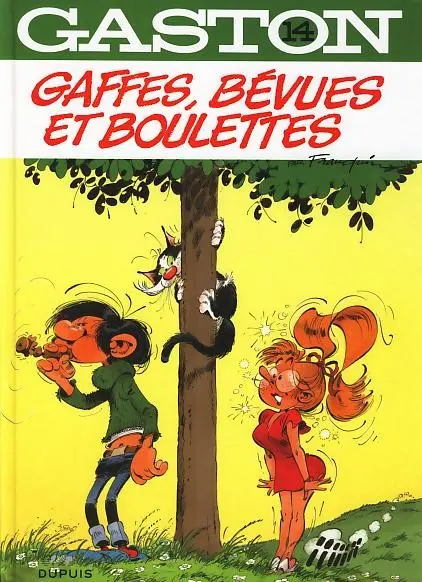 Gaston Tome 14 Gaffes, bévues et boulettes