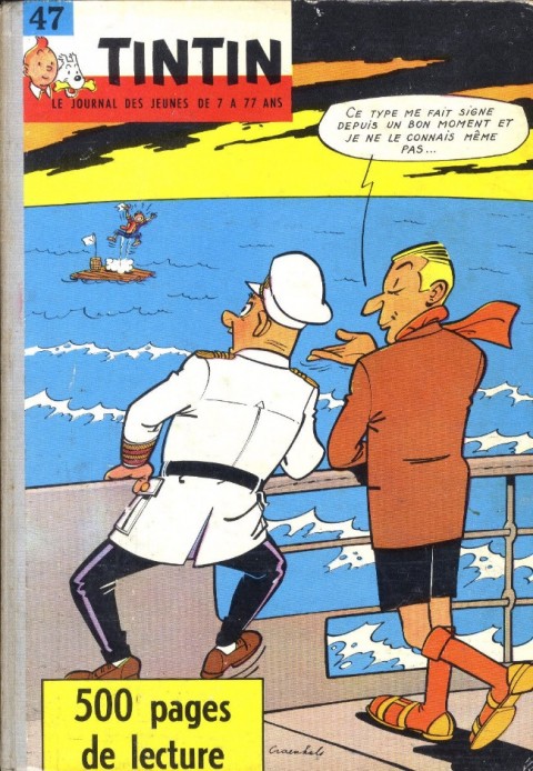 Tintin Tome 47 Tintin album du journal (n° 626 à 635)