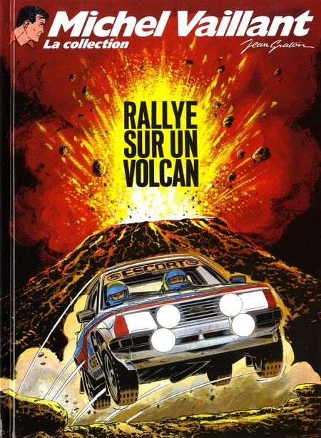 Couverture de l'album Michel Vaillant La Collection Tome 39 Rallye sur un volcan