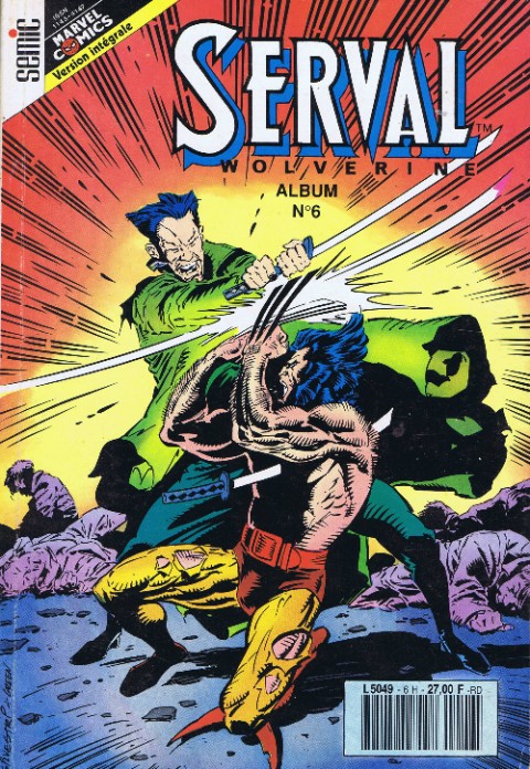 Couverture de l'album Serval-Wolverine N° 6