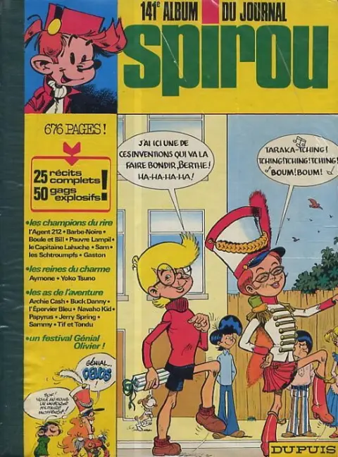 Le journal de Spirou Album N° 141