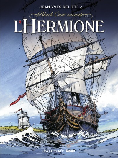 Couverture de l'album Black Crow raconte L'Hermione