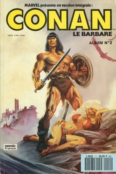 Conan le barbare Album N°2 (du n°4 au n°6)