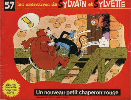 Couverture de l'album Sylvain et Sylvette Tome 57 Un nouveau petit chaperon rouge