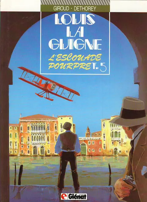 Couverture de l'album Louis la Guigne Tome 5 L'escouadre pourpre