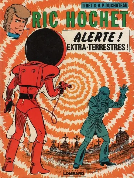 Couverture de l'album Ric Hochet Tome 22 Alerte ! Extra-terrestres !