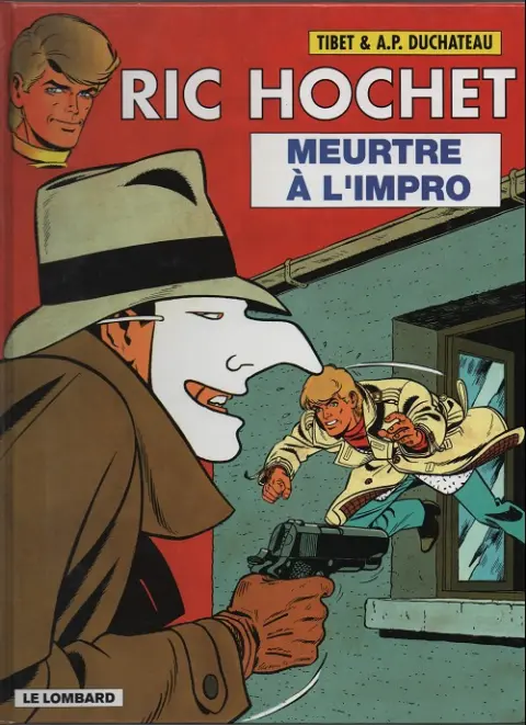 Couverture de l'album Ric Hochet Tome 53 Meurtre à l'impro