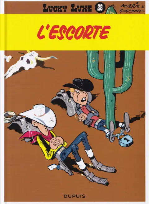 Couverture de l'album Lucky Luke Tome 28 L'escorte