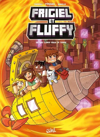 Frigiel et Fluffy 12 20 000 cubes sous la terre