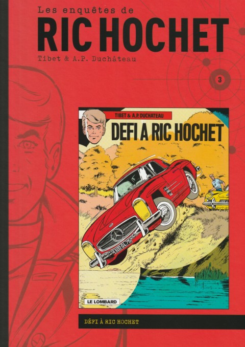 Couverture de l'album Les enquêtes de Ric Hochet Tome 3 Défi à Ric Hochet