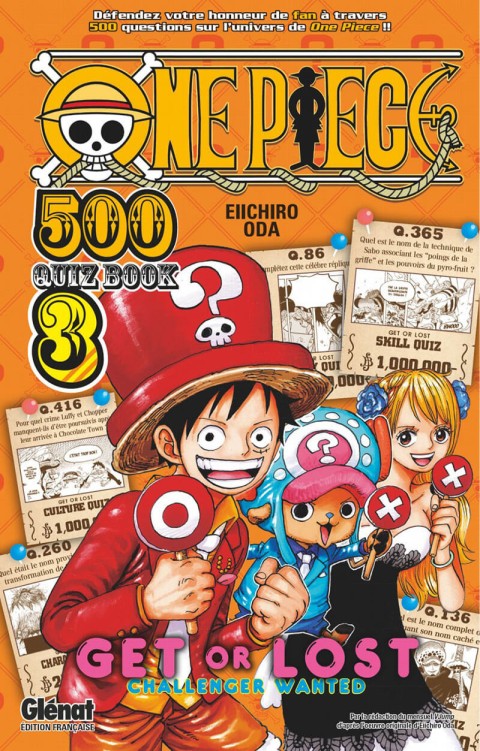 Couverture de l'album One Piece 3 Quiz Book