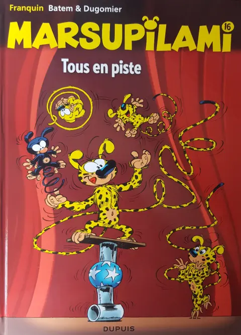 Marsupilami Tome 16 Tous en piste