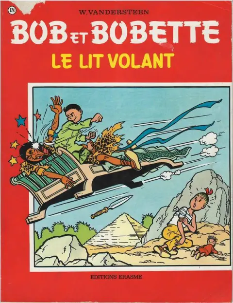 Couverture de l'album Bob et Bobette Tome 124 Le lit volant