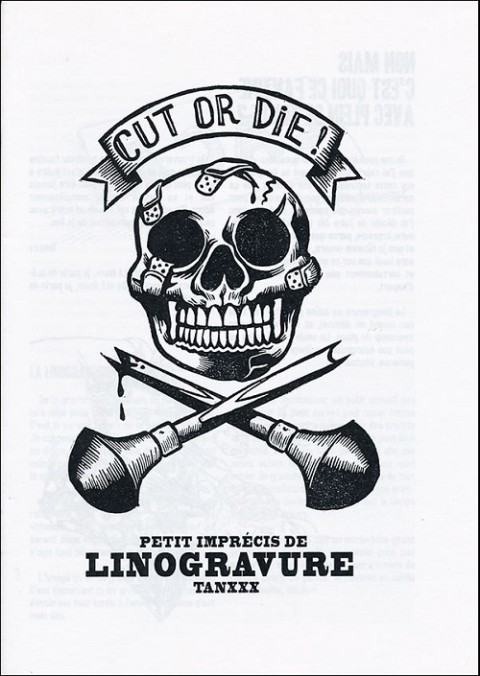 Couverture de l'album Petit imprécis de linogravure Cut or Die !