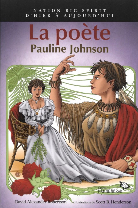 Couverture de l'album La poète : Pauline Johnson