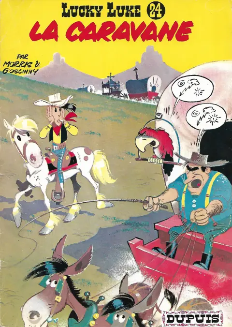 Couverture de l'album Lucky Luke Tome 24 La caravane