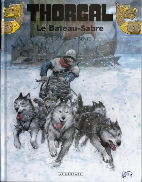 Couverture de l'album Thorgal Tome 33 Le Bateau-sabre