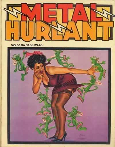 Métal Hurlant 9 Recueil des N° 35-36-37-38-39-40