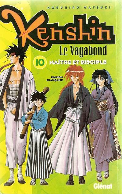 Couverture de l'album Kenshin le Vagabond 10 Maître et disciple