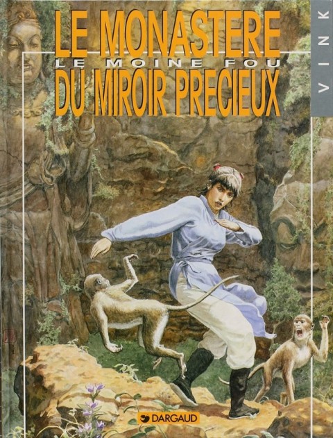 Couverture de l'album Le Moine fou Tome 5 Le monastère du miroir précieux