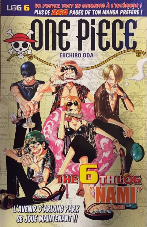 Couverture de l'album One Piece La collection - Hachette The 6th Log
