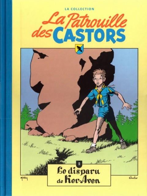Couverture de l'album La Patrouille des Castors La collection - Hachette Tome 2 Le disparu de Ker-Aven