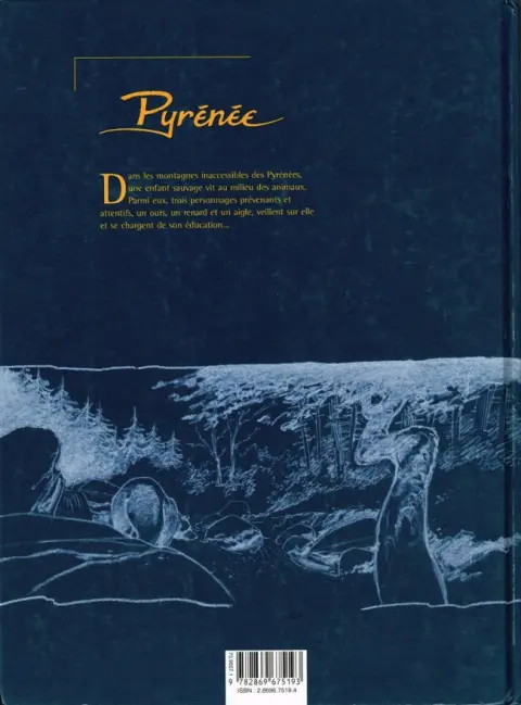 Verso de l'album Pyrénée