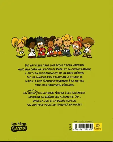 Verso de l'album Tao le petit samouraï Tome 3 Farces et attaques !