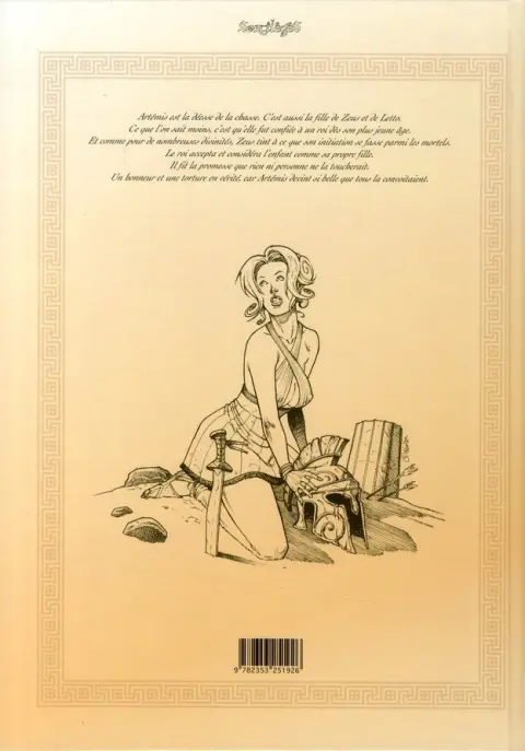 Verso de l'album Artémis Tome 1 Fille de Zeus