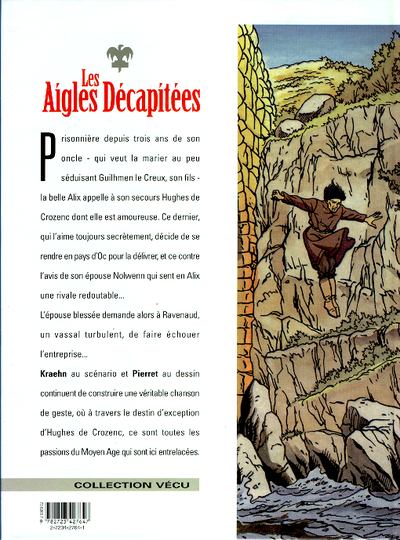Verso de l'album Les Aigles décapitées Tome 7 La prisonnière du donjon