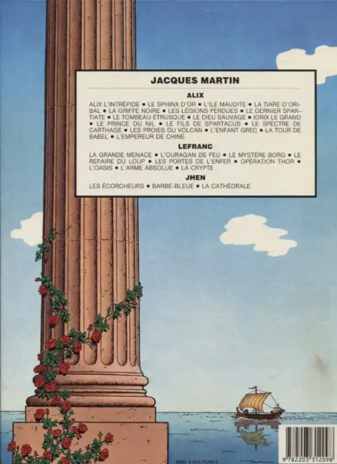 Verso de l'album Alix Tome 10 Iorix le grand