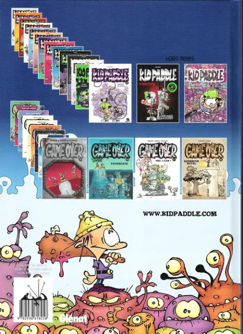 Verso de l'album Game over Tome 8 Cold case affaires glacées