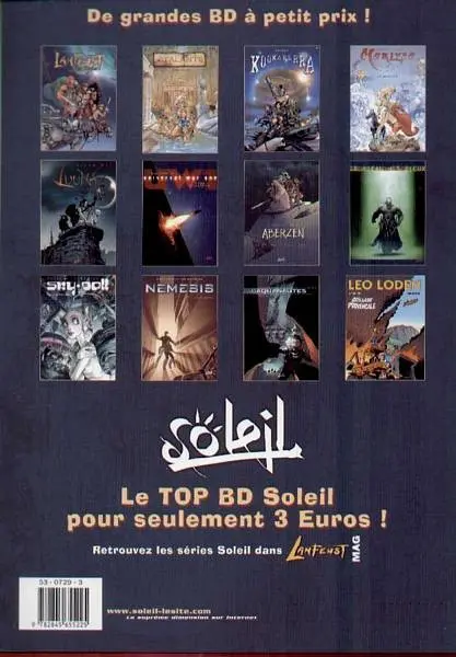 Verso de l'album Luuna Tome 1 La Nuit des Totems