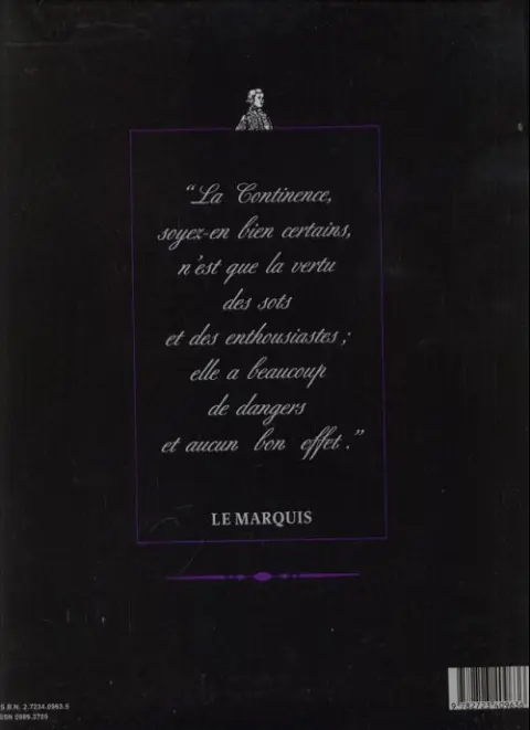 Verso de l'album Les malheurs de Sophie