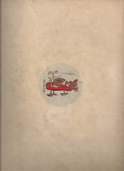 Verso de l'album Monsieur Petipon aviateur Monsieur Petitpon aviateur