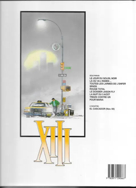 Verso de l'album XIII Tome 9 Pour Maria