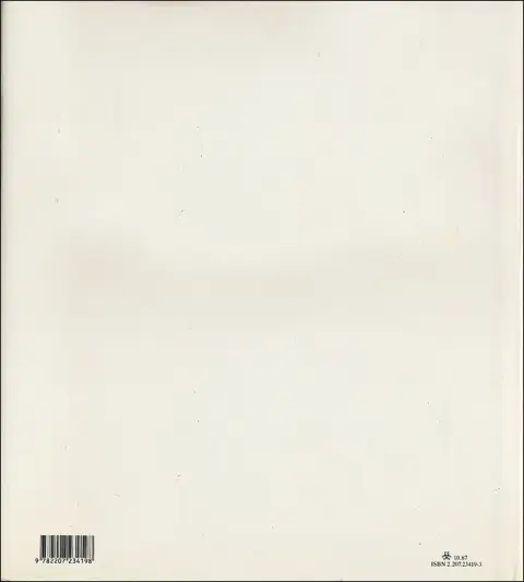 Verso de l'album Luxe, calme & volupté