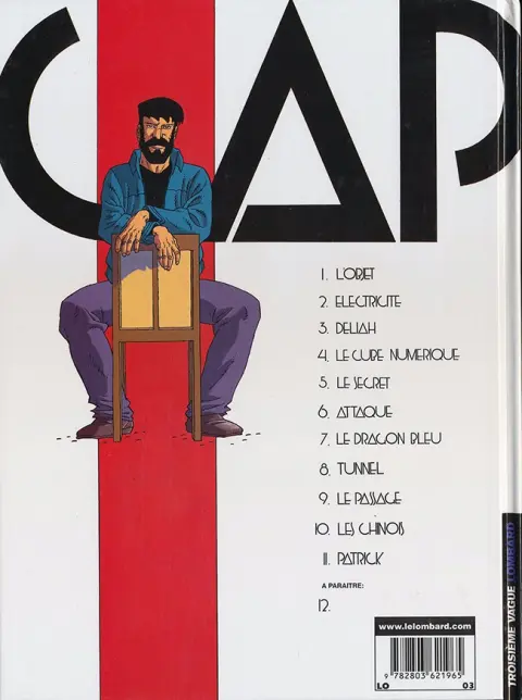 Verso de l'album Capricorne Tome 11 Patrick
