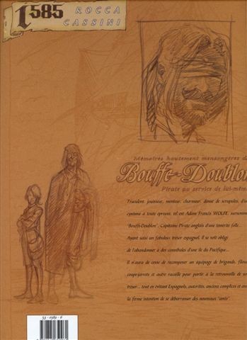 Verso de l'album Bouffe-Doublon Tome 3 A malin, malin et demi