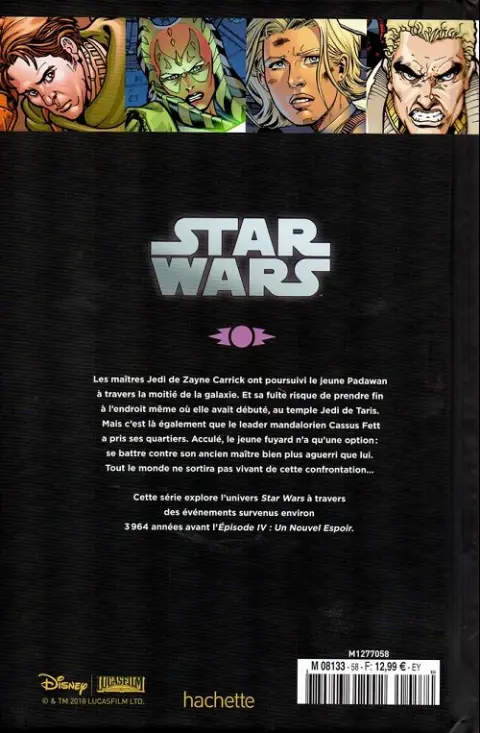 Verso de l'album Star Wars - Légendes - La Collection Tome 58 Chevaliers de l'Ancienne République : IV. L'invasion de Taris