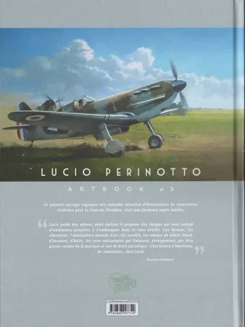 Verso de l'album Lucio Perinotto - Artbook #3